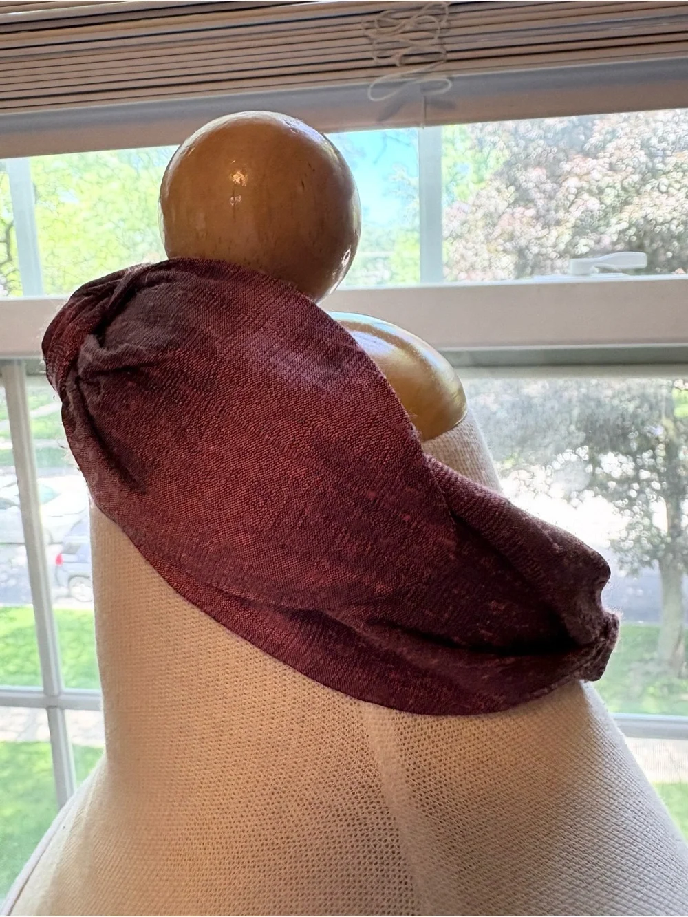 Dupioni Silk - Top Knot Headband